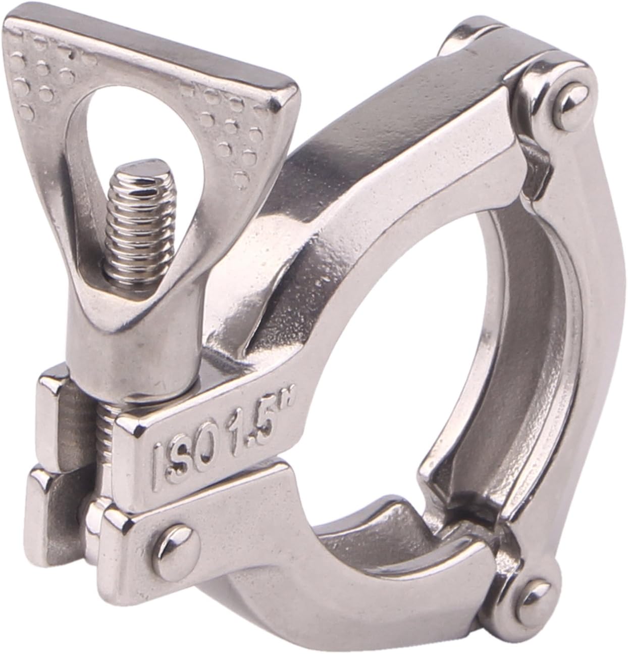 Three Segment Sanitary Clamp Stainless Steel 304 Tri Clamp Clover