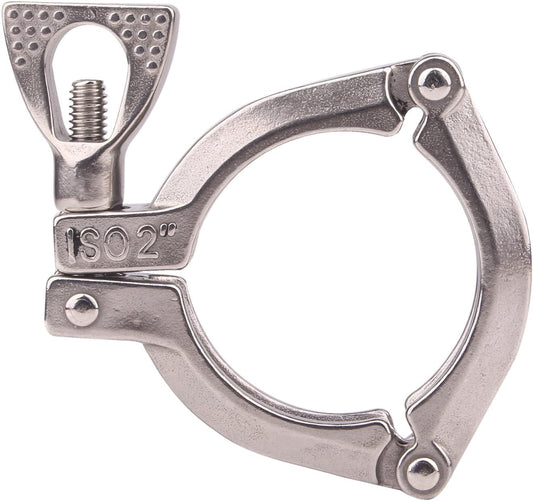 Three Segment Sanitary Clamp Stainless Steel 304 Tri Clamp Clover