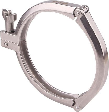 Three Segment Sanitary Clamp Stainless Steel 304 Tri Clamp Clover