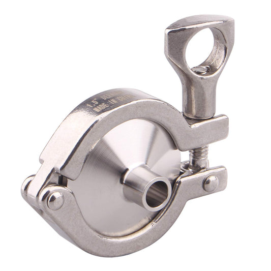 Durable 1.5" Stainless Steel Clamp Set for Sanitary Pipe Welding