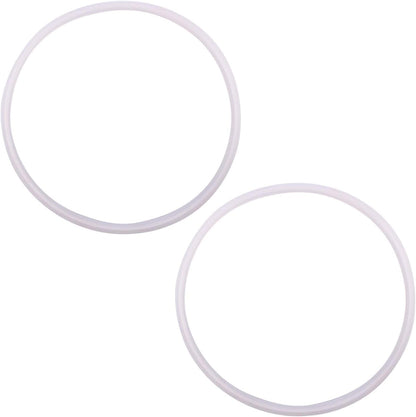 Silicone Gasket Tri-Clover (Tri-clamp) O-Ring - 8 Inch (Pack of 2)