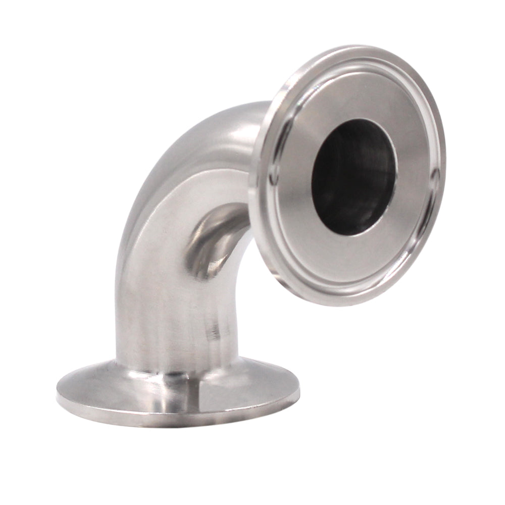 Sanitary Fitting | Ferrule Elbow 90 Degree | Pipe Fitting SUS304 Tri Clamp