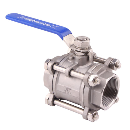 3 Piece Full Port Ball Valve