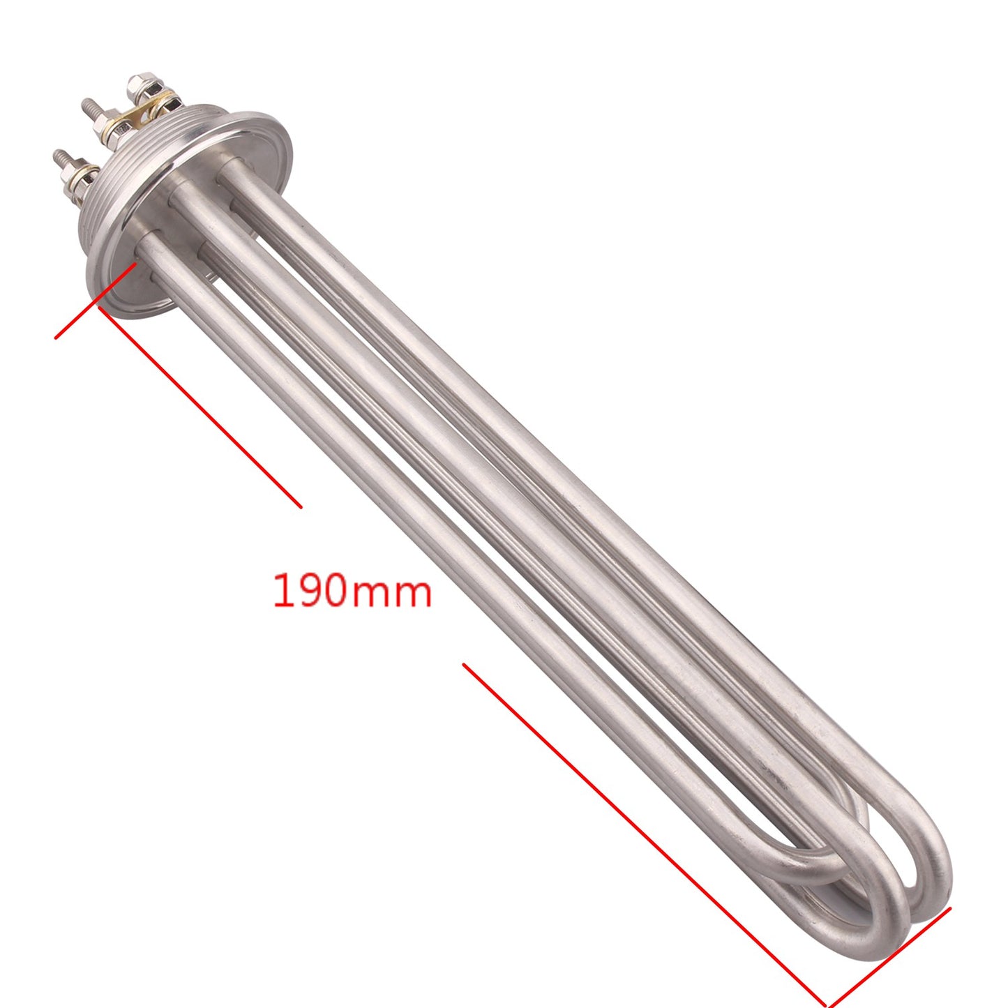 Tri clamp Heating Element ｜ Immersion water Heater | Homebrew Electric Brewery barrel