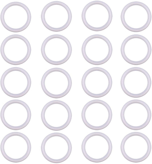 Silicone Gasket Tri-Clover O-Ring for Tri-clamp ( Pack of 20 )