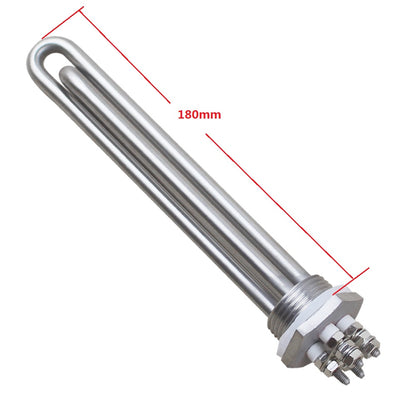 48V 1500W  Water Heater Element Stainless Steel Heating Element with 1 Inch NPSM