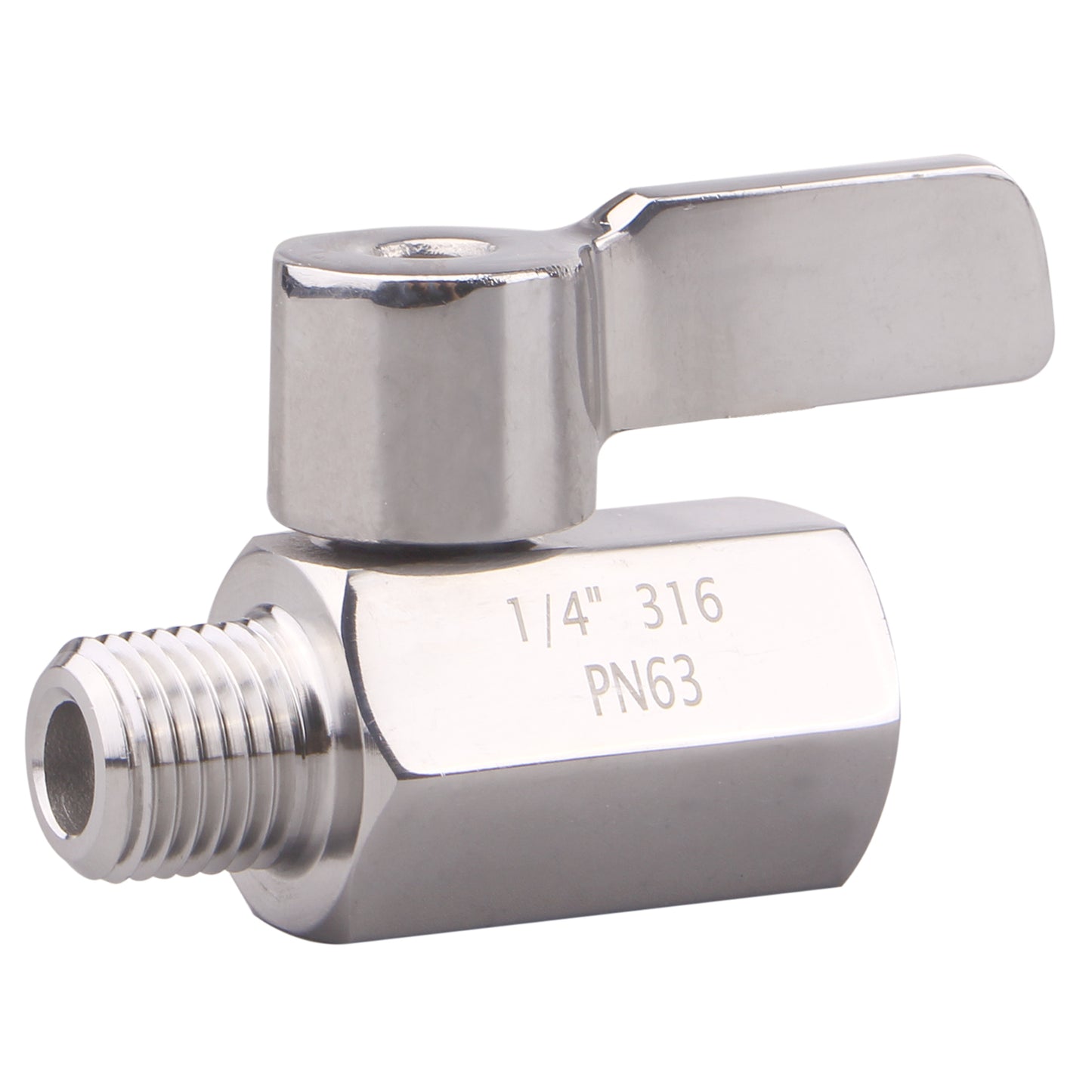 Stainless Steel Mini Ball valves | NPT thread SUS316