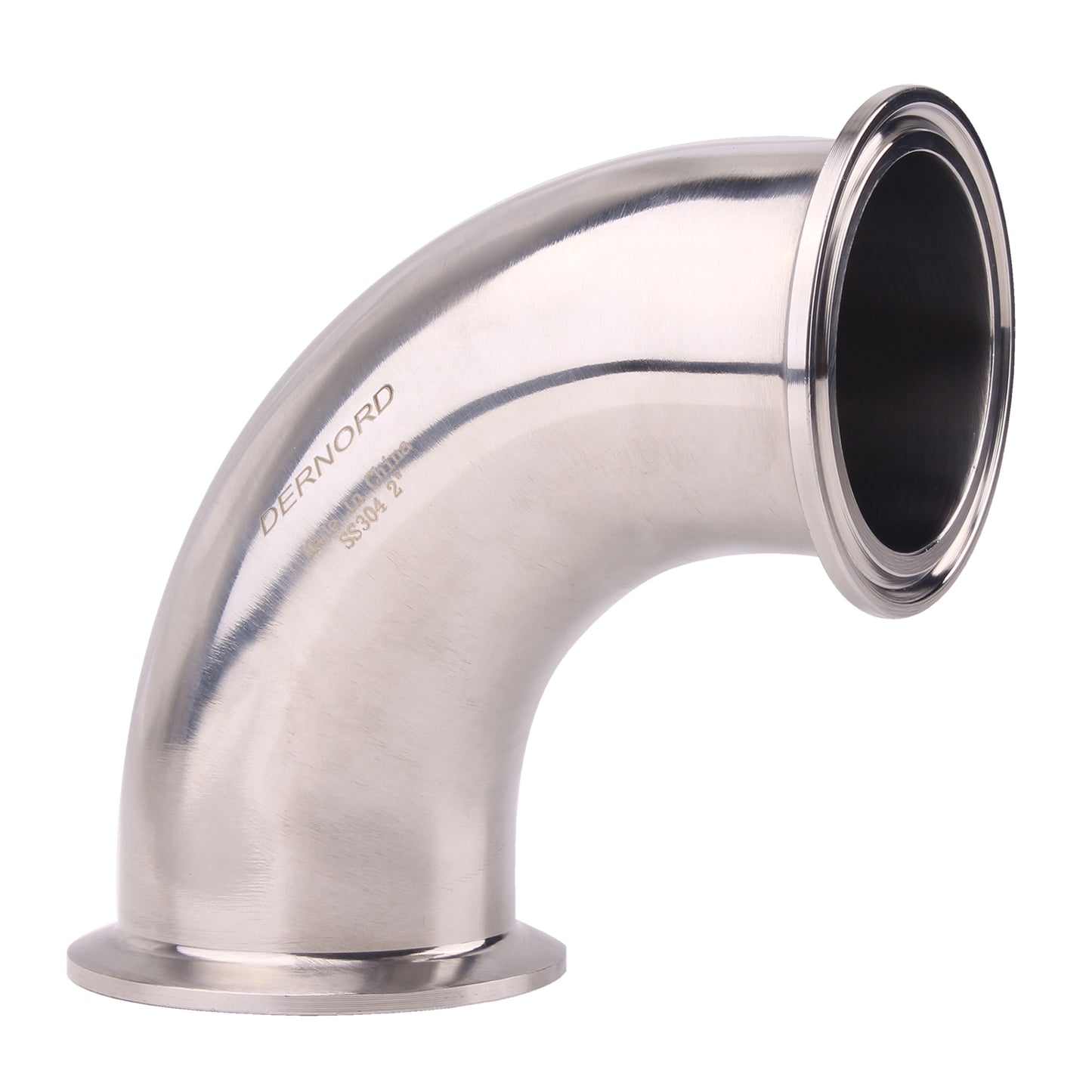 Sanitary Fitting | Ferrule Elbow 90 Degree | Pipe Fitting SUS304 Tri Clamp